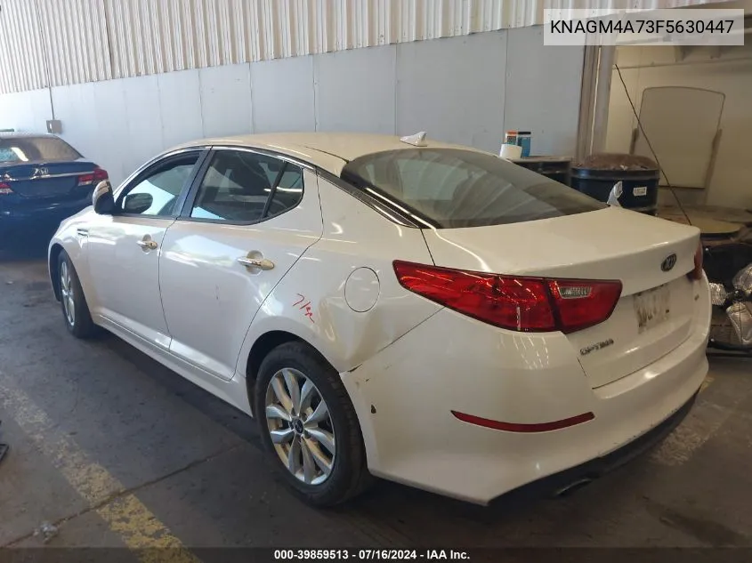 2015 Kia Optima Lx VIN: KNAGM4A73F5630447 Lot: 39859513