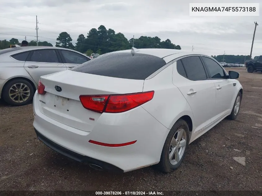 KNAGM4A74F5573188 2015 Kia Optima Lx