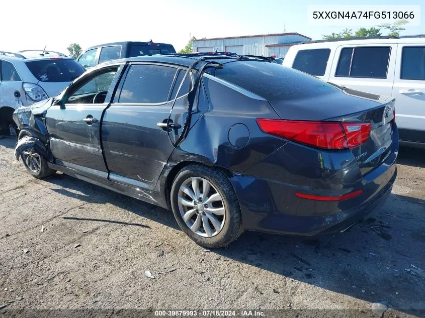 2015 Kia Optima Ex VIN: 5XXGN4A74FG513066 Lot: 39879993