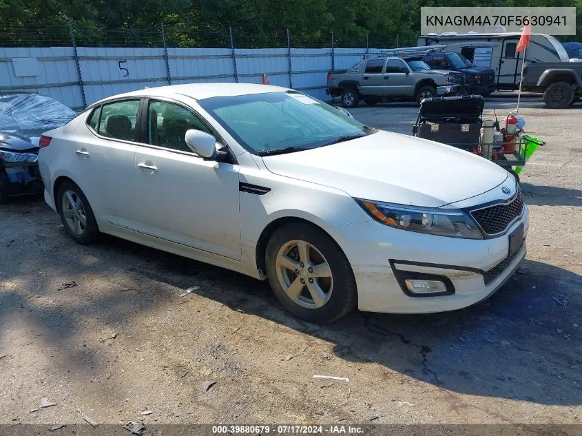 KNAGM4A70F5630941 2015 Kia Optima Lx