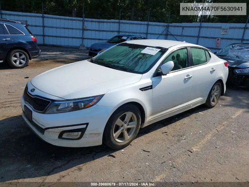 KNAGM4A70F5630941 2015 Kia Optima Lx