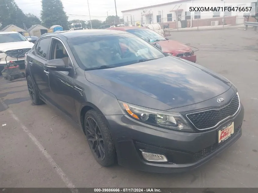 2015 Kia Optima Lx VIN: 5XXGM4A71FG476657 Lot: 39886666