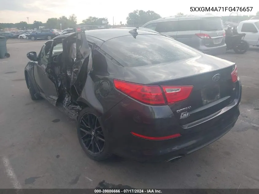 5XXGM4A71FG476657 2015 Kia Optima Lx