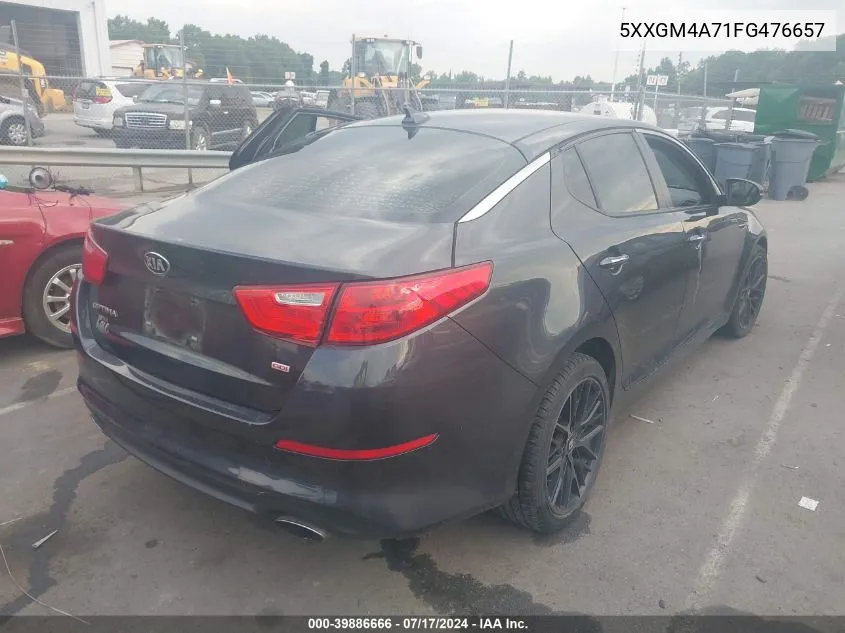 5XXGM4A71FG476657 2015 Kia Optima Lx