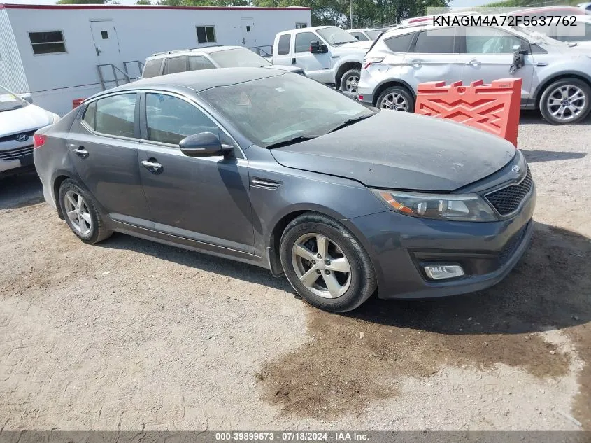 2015 Kia Optima Lx VIN: KNAGM4A72F5637762 Lot: 39899573