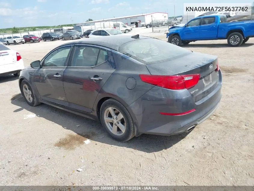 KNAGM4A72F5637762 2015 Kia Optima Lx