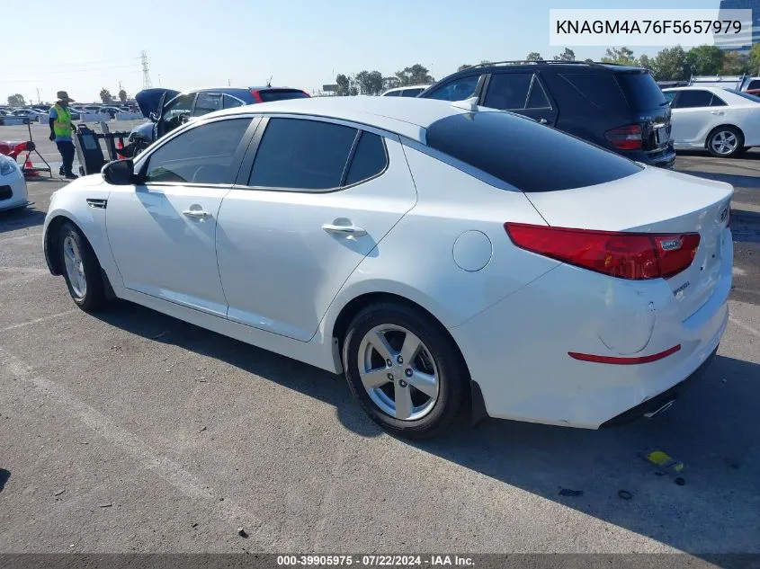 KNAGM4A76F5657979 2015 Kia Optima Lx