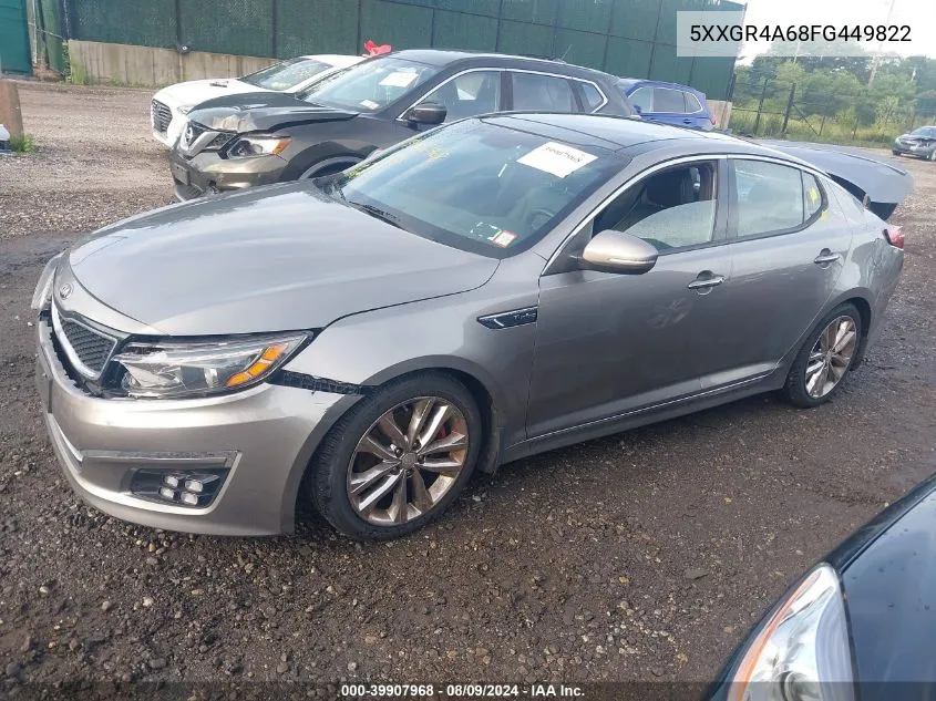 5XXGR4A68FG449822 2015 Kia Optima Sxl Turbo