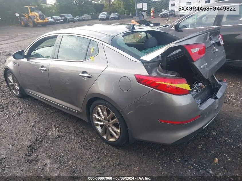 5XXGR4A68FG449822 2015 Kia Optima Sxl Turbo