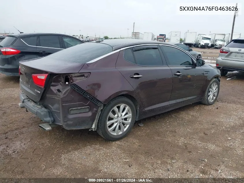 5XXGN4A76FG463626 2015 Kia Optima Ex