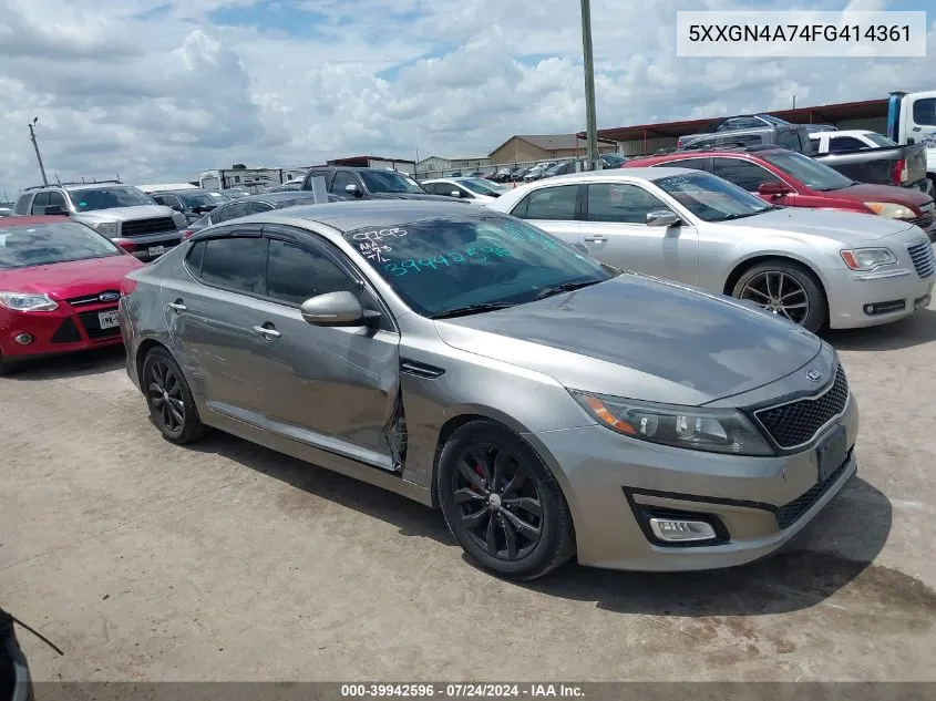 5XXGN4A74FG414361 2015 Kia Optima Ex