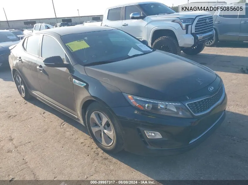 KNAGM4AD0F5085605 2015 Kia Optima Hybrid