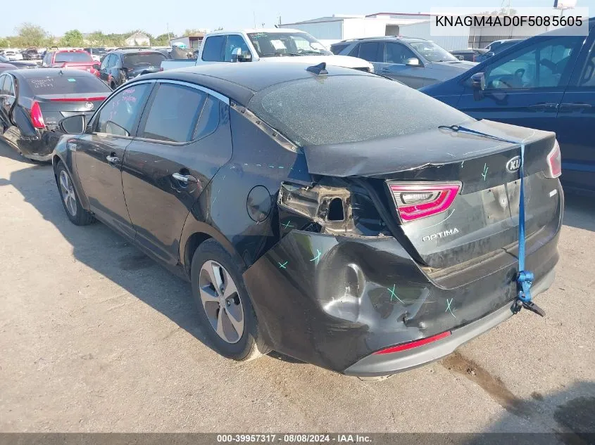 KNAGM4AD0F5085605 2015 Kia Optima Hybrid