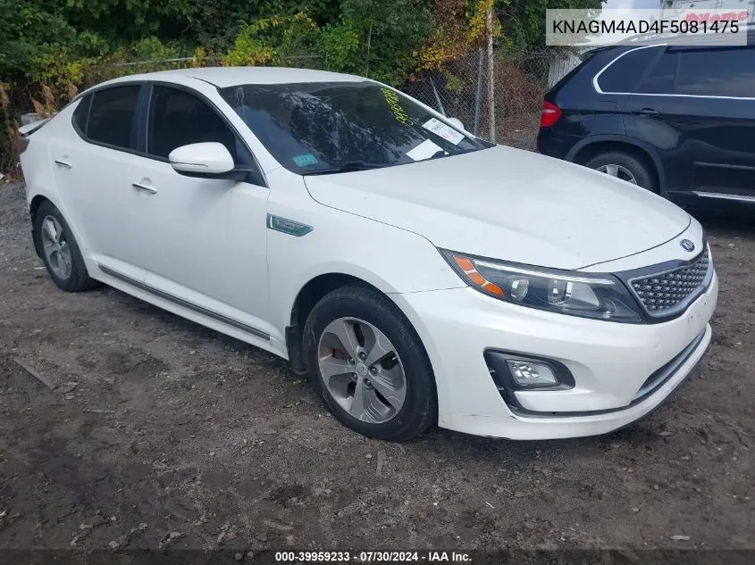 KNAGM4AD4F5081475 2015 Kia Optima Hybrid