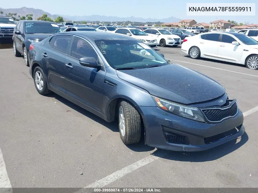 KNAGM4A78F5559911 2015 Kia Optima Lx