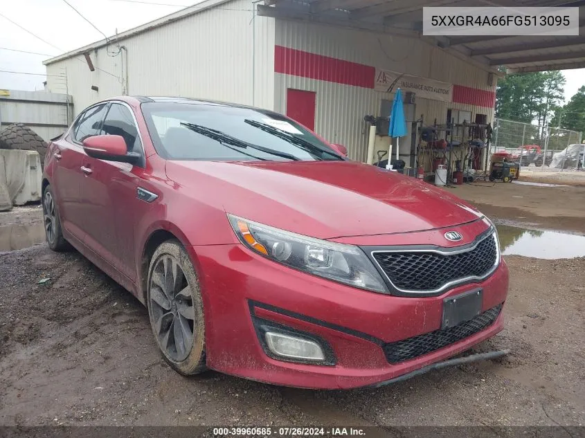 2015 Kia Optima Sx Turbo VIN: 5XXGR4A66FG513095 Lot: 39960585