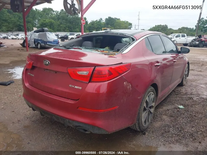 5XXGR4A66FG513095 2015 Kia Optima Sx Turbo