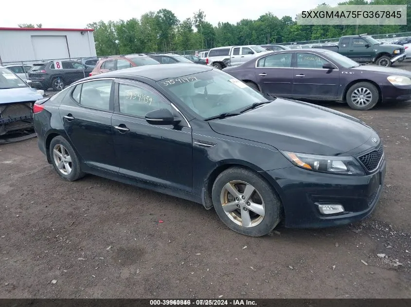 5XXGM4A75FG367845 2015 Kia Optima Lx