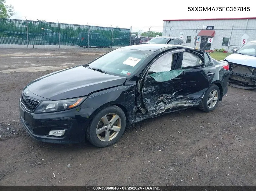 5XXGM4A75FG367845 2015 Kia Optima Lx