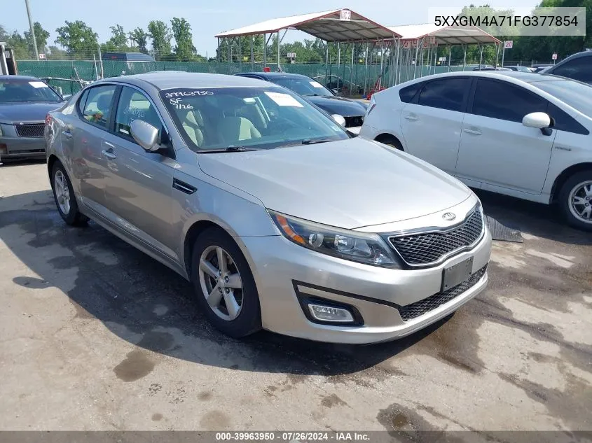 5XXGM4A71FG377854 2015 Kia Optima Lx