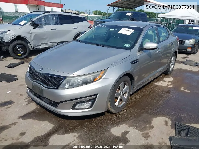 5XXGM4A71FG377854 2015 Kia Optima Lx