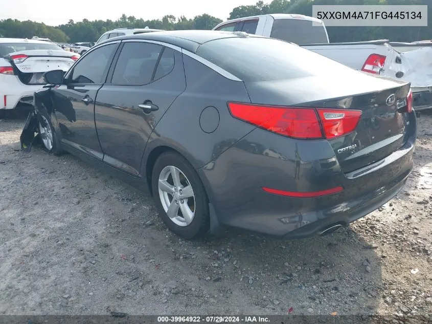 5XXGM4A71FG445134 2015 Kia Optima Lx