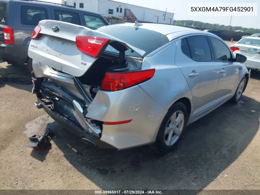 5XXGM4A79FG452901 2015 Kia Optima Lx