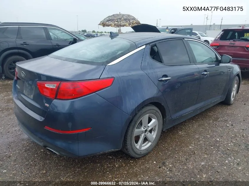 5XXGM4A77FG483175 2015 Kia Optima Lx