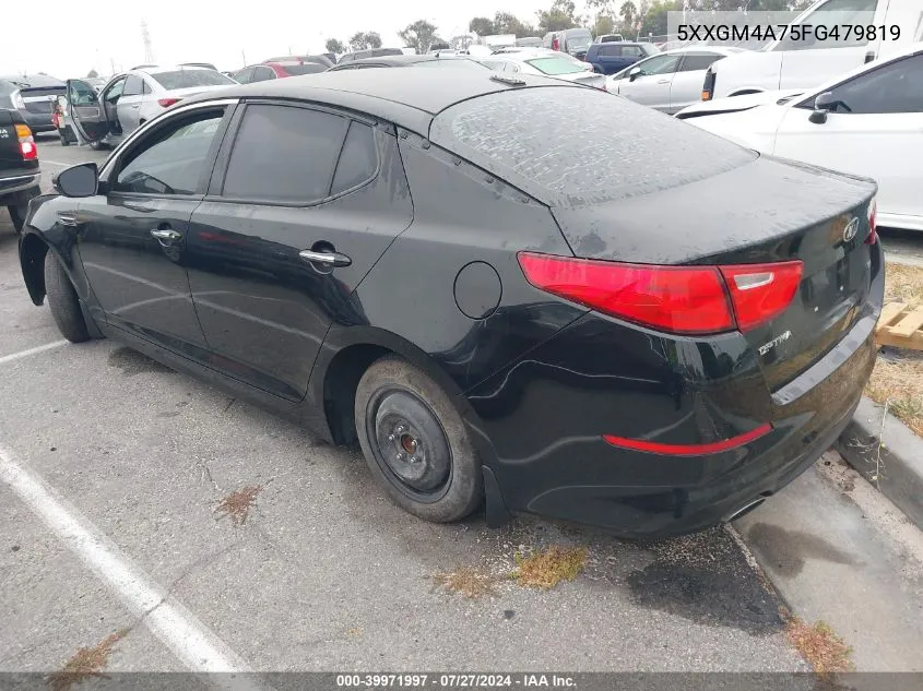 2015 Kia Optima Lx VIN: 5XXGM4A75FG479819 Lot: 39971997