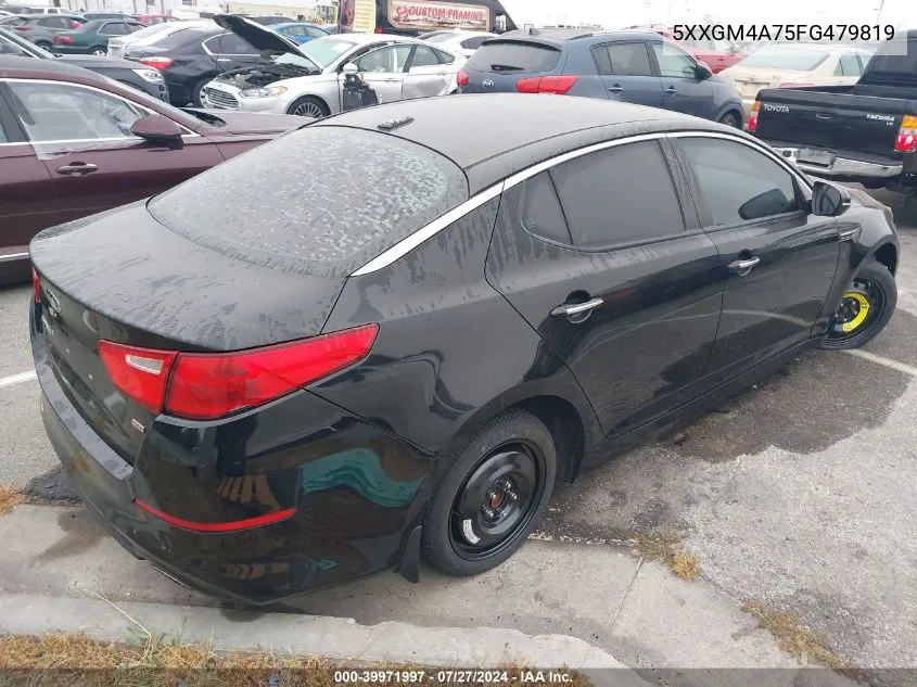 2015 Kia Optima Lx VIN: 5XXGM4A75FG479819 Lot: 39971997