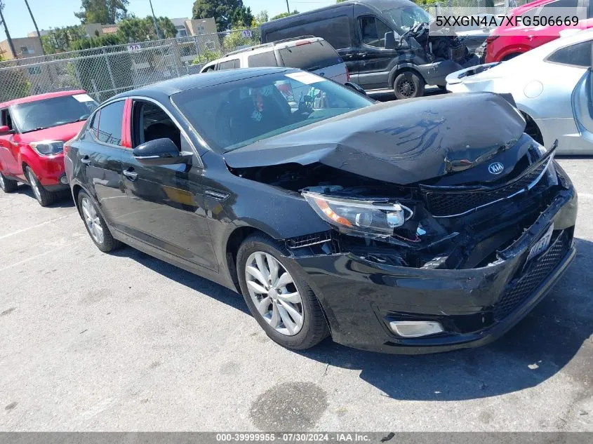 5XXGN4A7XFG506669 2015 Kia Optima Ex