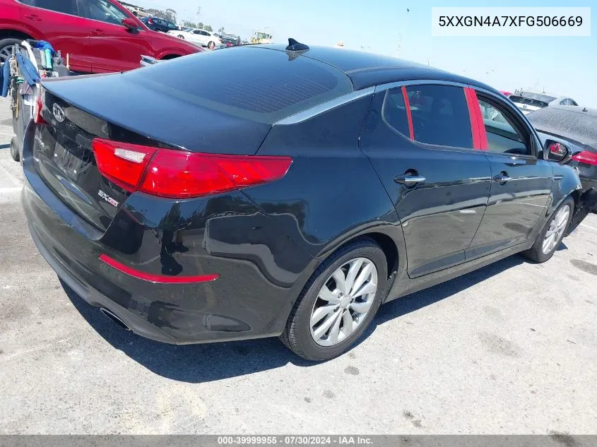 5XXGN4A7XFG506669 2015 Kia Optima Ex