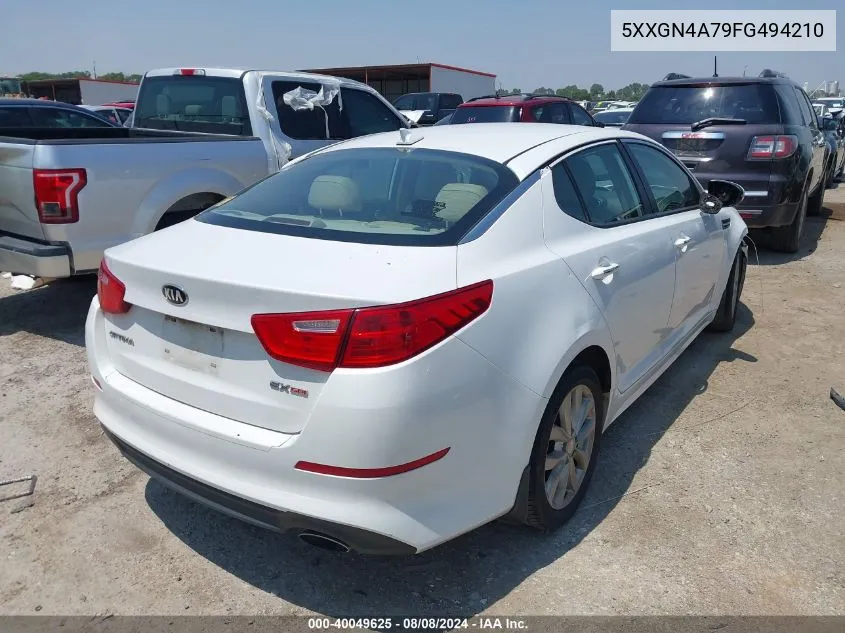 5XXGN4A79FG494210 2015 Kia Optima Ex