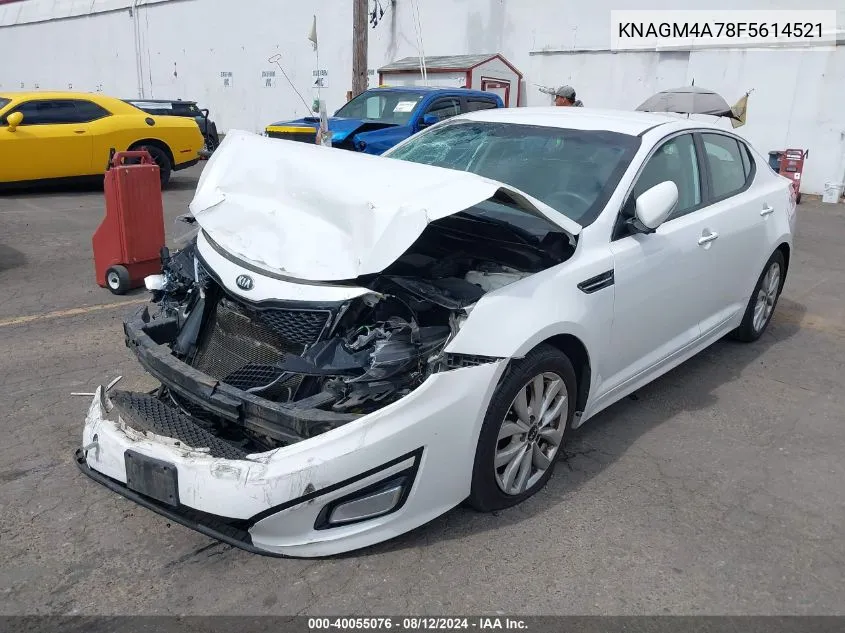 KNAGM4A78F5614521 2015 Kia Optima Lx