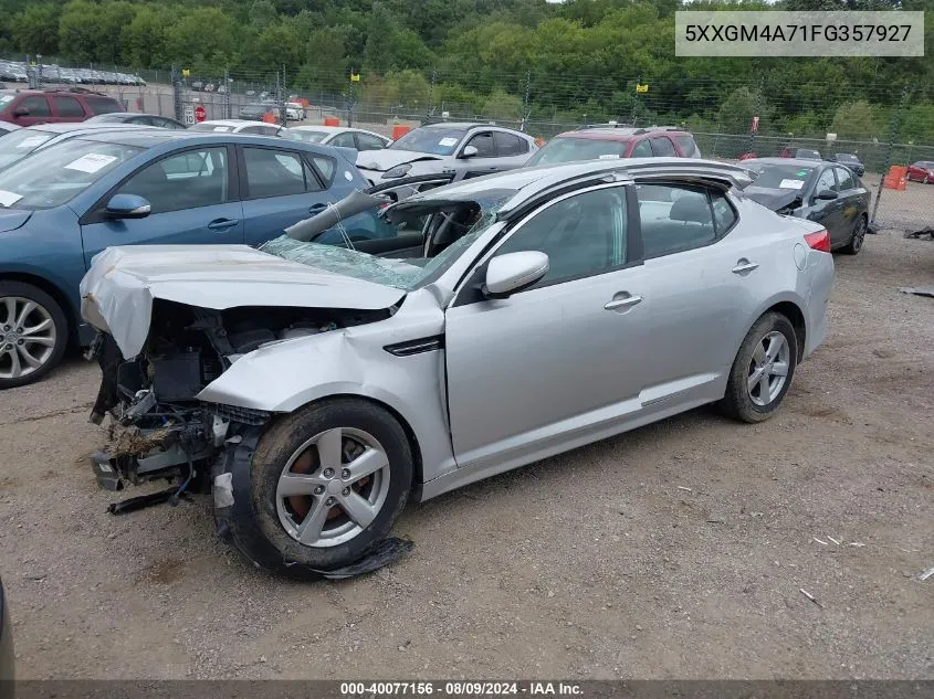 5XXGM4A71FG357927 2015 Kia Optima Lx