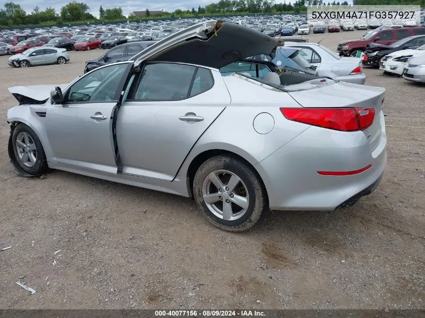 5XXGM4A71FG357927 2015 Kia Optima Lx