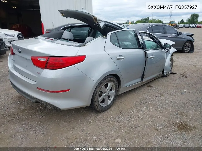 5XXGM4A71FG357927 2015 Kia Optima Lx