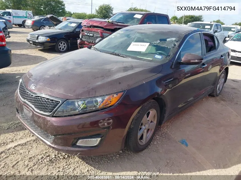 5XXGM4A79FG414794 2015 Kia Optima Lx