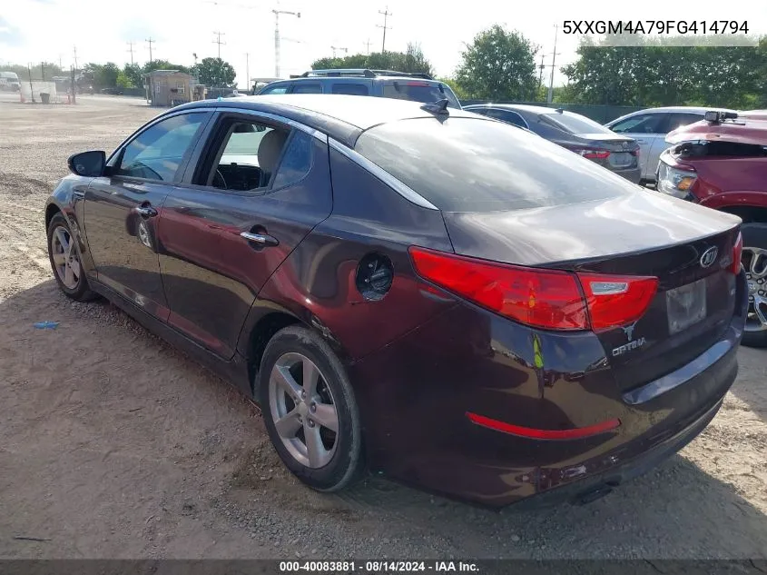 5XXGM4A79FG414794 2015 Kia Optima Lx