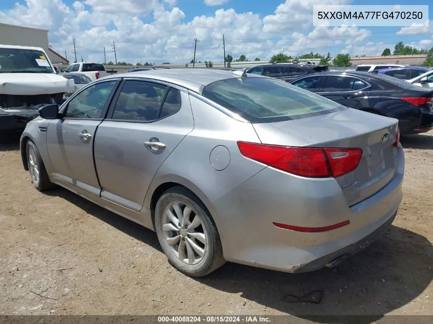 5XXGM4A77FG470250 2015 Kia Optima Lx