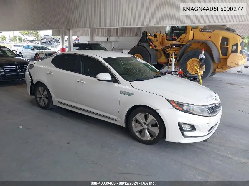 KNAGN4AD5F5090277 2015 Kia Optima Hybrid Ex