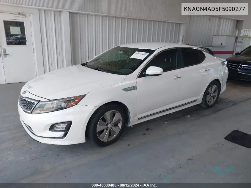 KNAGN4AD5F5090277 2015 Kia Optima Hybrid Ex