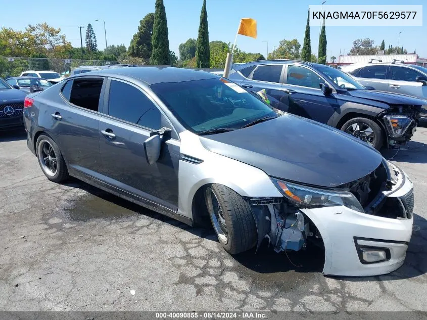 2015 Kia Optima Lx VIN: KNAGM4A70F5629577 Lot: 40090855