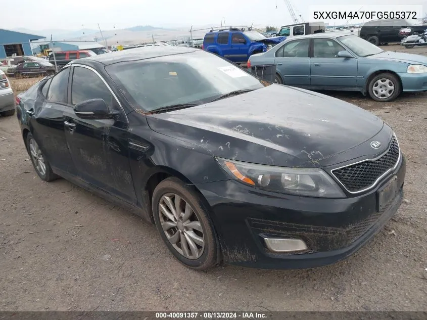 5XXGM4A70FG505372 2015 Kia Optima Lx