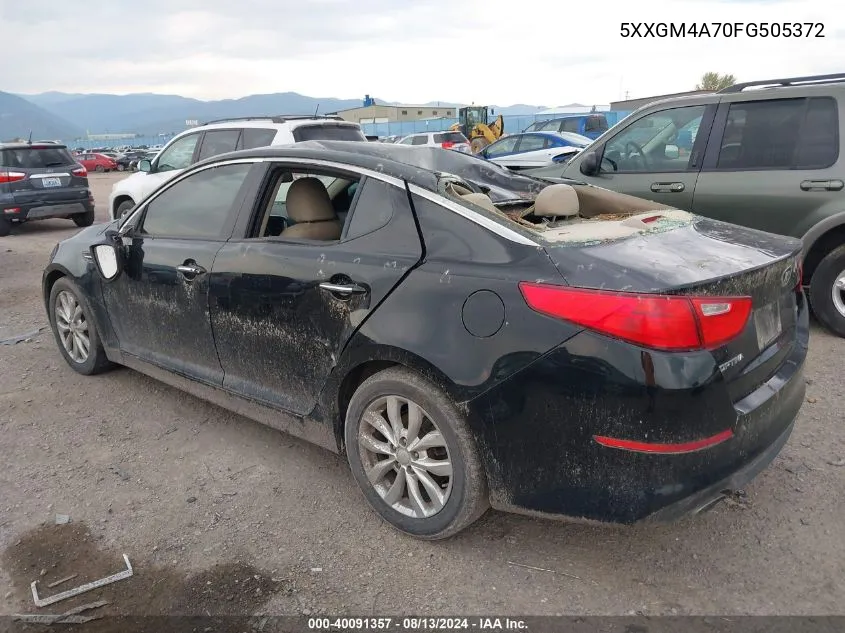 5XXGM4A70FG505372 2015 Kia Optima Lx