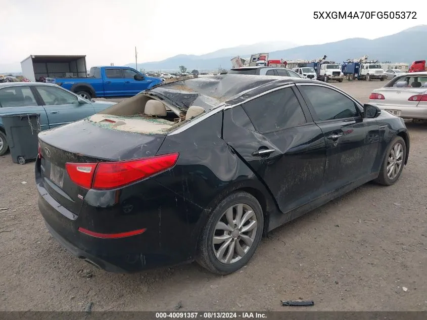 5XXGM4A70FG505372 2015 Kia Optima Lx