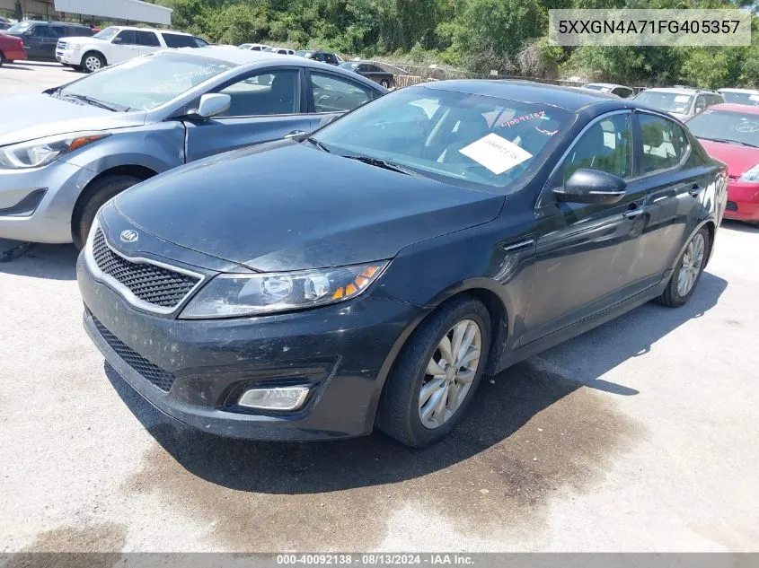 5XXGN4A71FG405357 2015 Kia Optima Ex