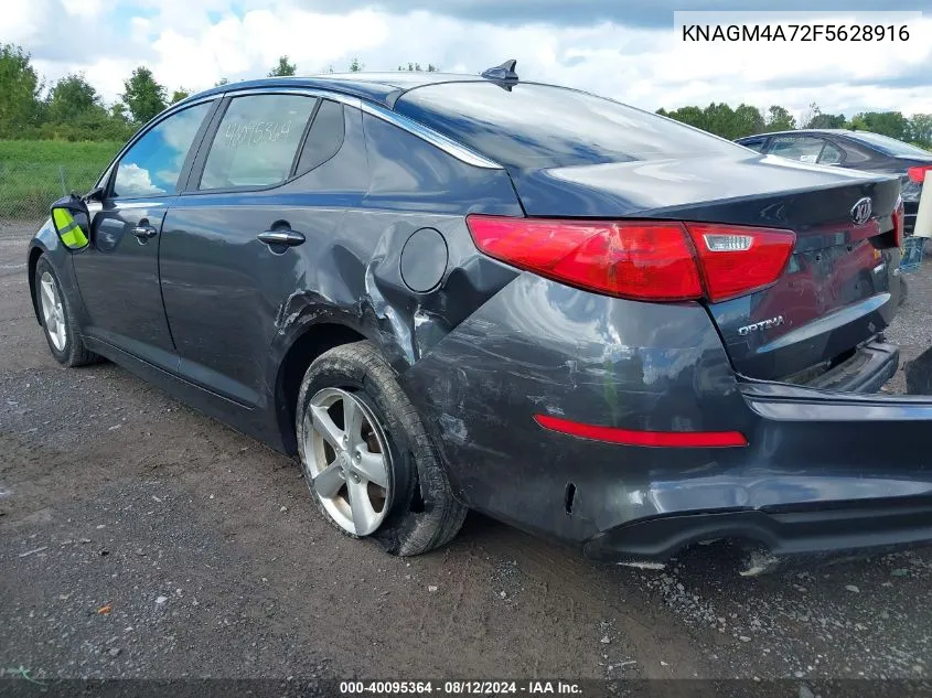 2015 Kia Optima Lx VIN: KNAGM4A72F5628916 Lot: 40095364