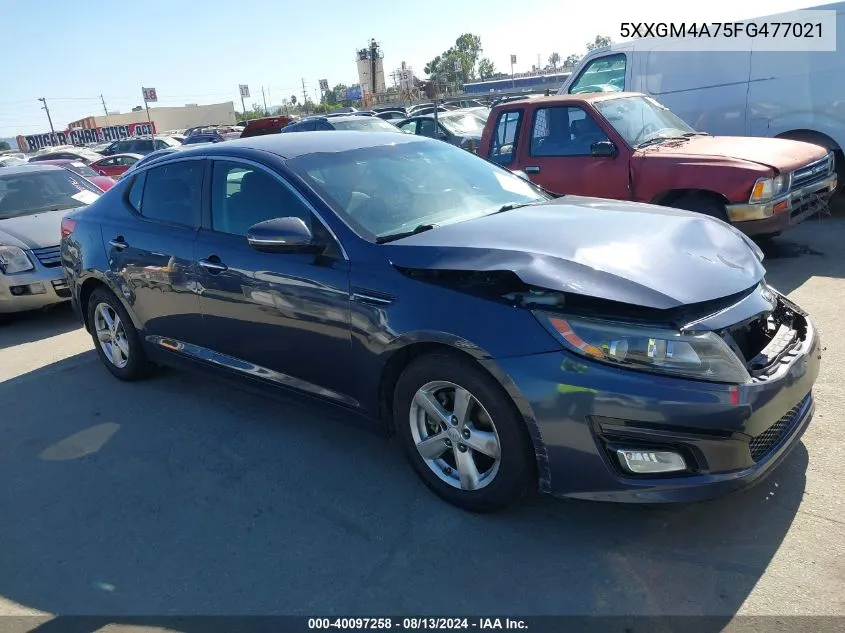 5XXGM4A75FG477021 2015 Kia Optima Lx