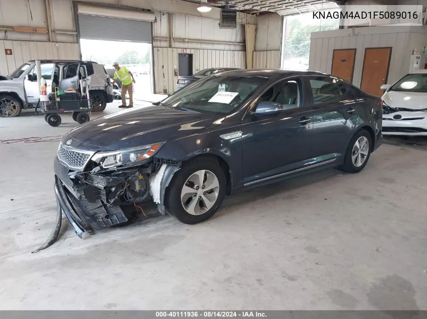 KNAGM4AD1F5089016 2015 Kia Optima Hybrid